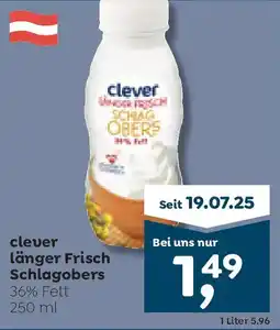 ADEG clever länger Frisch Schlagobers Angebot
