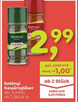 ADEG Kotányi Gewürzgläser Angebot