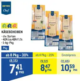 Metro Käsescheiben Angebot