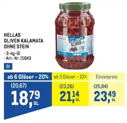 Metro Hellas oliven kalamata Angebot