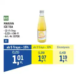 Metro Makava ice tea Angebot