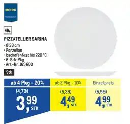 Metro Pizzateller sarina Angebot