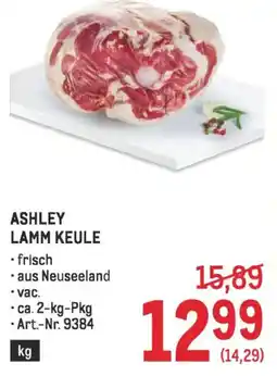 Metro Ashley lamm keule Angebot