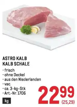Metro Astro kalb kalb schale Angebot