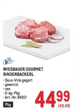 Metro Wiesbauer gourmet rinderbackerl Angebot