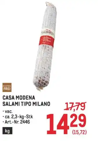 Casa modena salami tipo milano