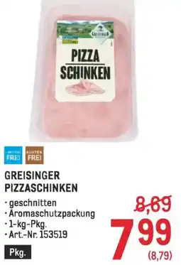 Metro Greisinger pizzaschinken Angebot