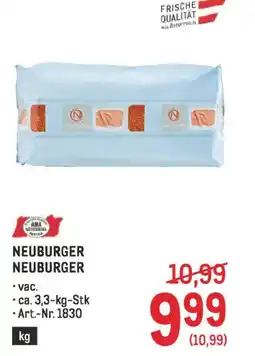 Metro Neuburger neuburger Angebot