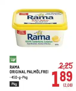 Metro Rama original palmölfrei Angebot