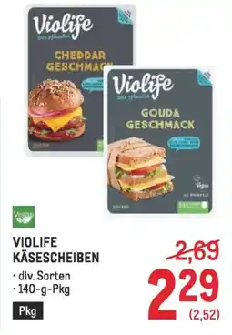 Metro Violife käsescheiben Angebot