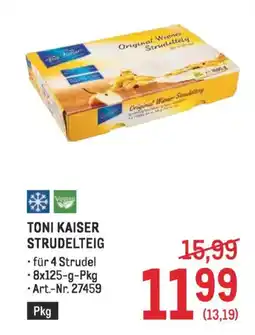 Metro Toni kaiser strudelteig Angebot