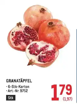 Metro Granatäpfel Angebot