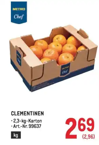 Metro Clementinen Angebot