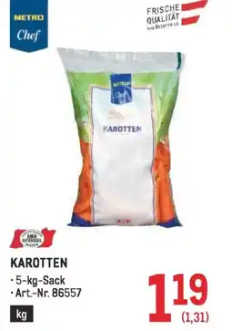 Metro Karotten Angebot
