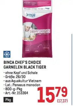 Metro Binca chef's choice garnelen black tiger Angebot