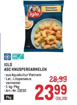 Metro Iglo asc knuspergarnelen Angebot