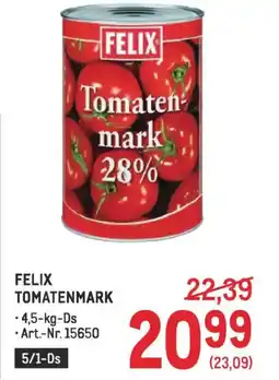 Metro Felix tomatenmark Angebot