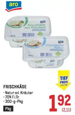 Metro Frischkäse Angebot