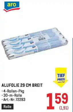 Metro Alufolie 29 cm breit Angebot