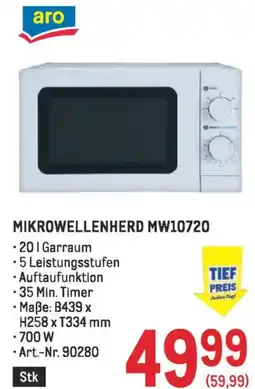 Metro Mikrowellenherd mw10720 Angebot