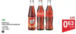 Metro Coca cola, fanta, sprite od. mezzo mix Angebot