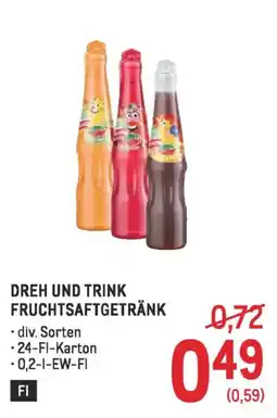 Metro Dreh und trink fruchtsaftgetränk Angebot