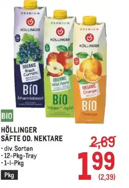 Metro Höllinger säfte od. nektare Angebot