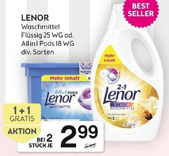 Bipa Lenor Waschmittel Angebot