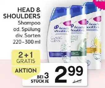 Bipa Head & Shoulders 220-300 ml Angebot