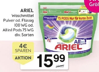 Bipa Ariel Waschmittel Angebot
