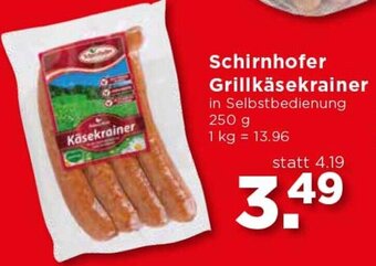 Unimarkt Schirnhofer Grillkäsekrainer 250g Angebot