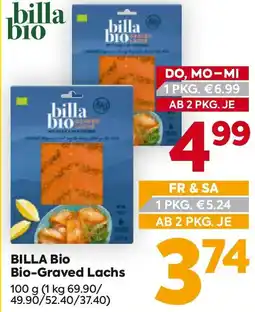 Billa Billa bio bio graved lachs Angebot