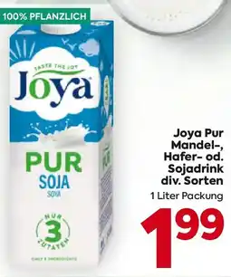 Billa Joya pur mandel hafer od. sojadrink Angebot