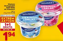 Billa Wojnars heringssalat rote rübe od. klassisch Angebot