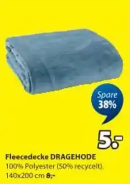 JYSK Fleecedecke DRAGEHODE Angebot