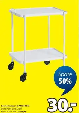 JYSK Beistellwagen GANGSTED 3650106 JYSK Angebot
