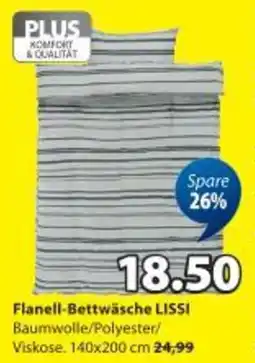 JYSK Flanell-Bettwäsche LISSI 1840070 JYSK Angebot