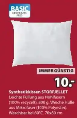 JYSK Synthetikkissen STORFJELLET Angebot