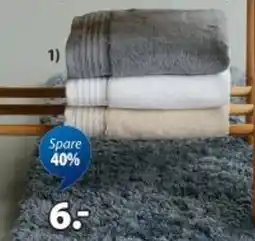 JYSK Handtuch SORUNDA grau KRONBORG Angebot