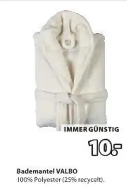 JYSK Bademantel VALBO S/M off-white Angebot
