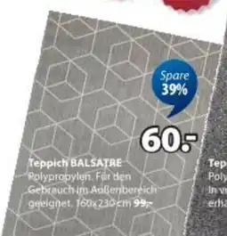 JYSK Teppich BALSATRE grau/weiß Angebot
