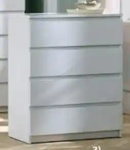 JYSK 4 Schubladen Kommode TANGE weiß Angebot