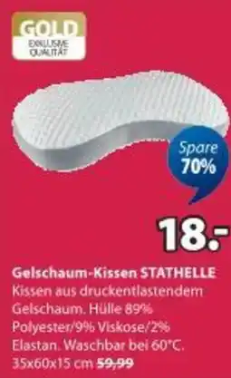JYSK Gelschaum-Kissen TATHELLE Angebot