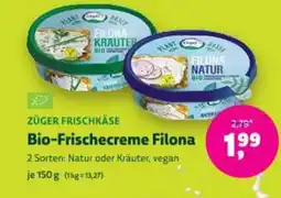 Denn's Biomarkt Bio-Frischecreme Filona Angebot