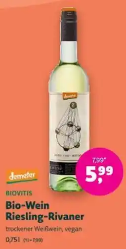 Denn's Biomarkt Bio-Wein Riesling-Rivaner Angebot