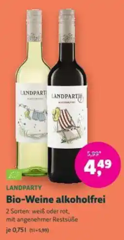 Denn's Biomarkt Bio-Weine alkoholfrei Angebot