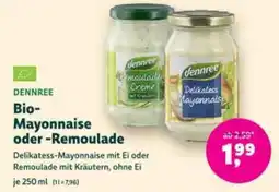 Denn's Biomarkt Bio-Mayonnaise oder -Remoulade Angebot