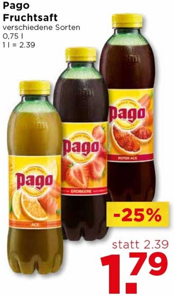 Unimarkt Pago Fruchtsaft Angebot