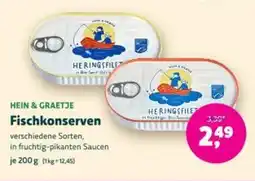 Denn's Biomarkt Fischkonserven Angebot