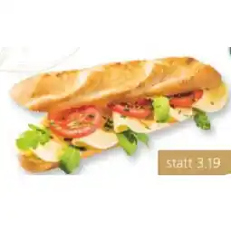 SPAR Gourmet Halbbaguette mit Tomate & Mozzarella SPAR Gourmet Angebot